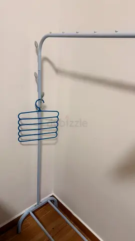 Space-saving multi-layer pants/ scarf hanger (used)