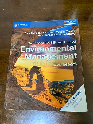 Cambridge IGCSE Environmental Management Coursebook (IGCSE O Level) - Good condition