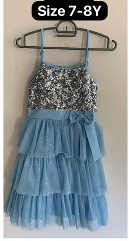 Girl Party Dress 7-8Y