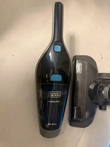 Black  Decker 2-in-1 Handheld Vacuum (Lithium) - Good Working Condition
