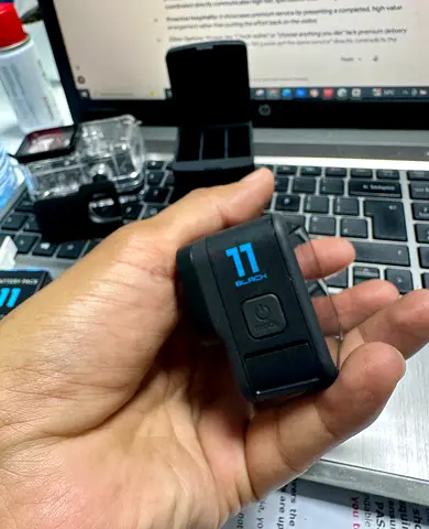 GoPro HERO11 Black with 3 batteries Carrying Case and Accessories