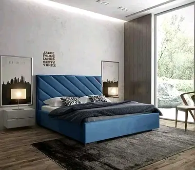 Modern stylish and elegant bed