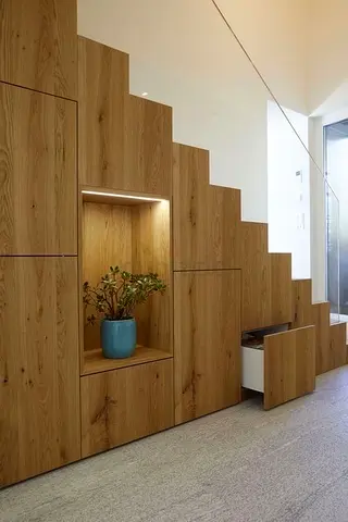 Modern Wooden Under Stairs Storage Cabinets