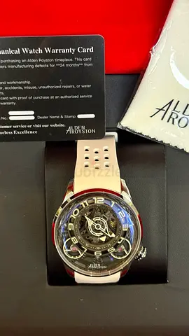Alden Royston Automatic Mechanical Mens Watch with Original Box and Warranty Card