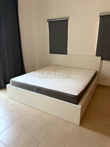 IKEA Malm Bed Frame with Headboard and 4 drawers