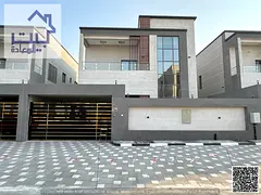📌For Rent: Modern villa, Al Helio 2, Ajman, 4 bedrooms with wardrobes, central air conditioning, 
