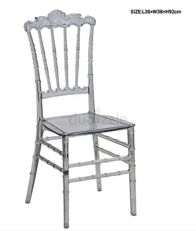 Clear Ghost Chiavari Chair - Acrylic Event/Dining Chair