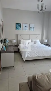 Furnished Studio | Pulse Smart Residence | Balcony with Pool &amp; Downtown View