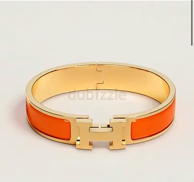 Hermes H clic bracelet women (orange)