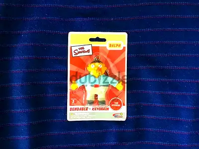 The Simpsons RALPH Bendable Keychain Figure