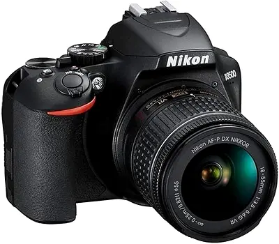 Nikon VBA550K001 D3400 + AF-P DX 18–55 VR Kit - Black