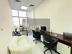 Office Fully Fitted and Furnished with Free Dewa Internet No Commission
