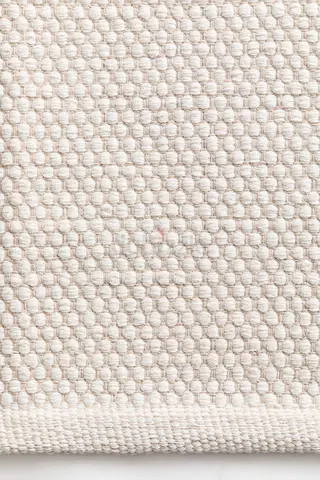 Textured cotton rug from HM home