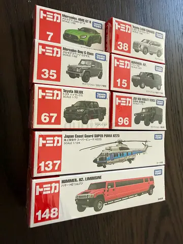 Takara Tomy Tomica Diecast Vehicle Collection