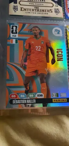 Panini World Cup 2022 Sebastian Haller ICON trading card - Near Mint