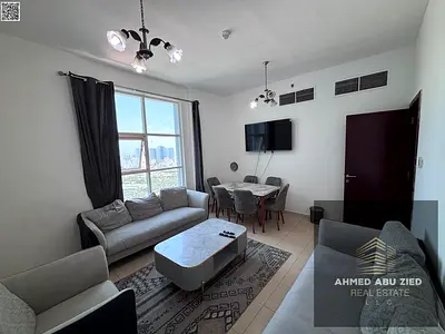 Fully Furnished 2 Bedroom Apartment for Annual Rent in City Tower, Al Nuaimiya 3 with Private Parking