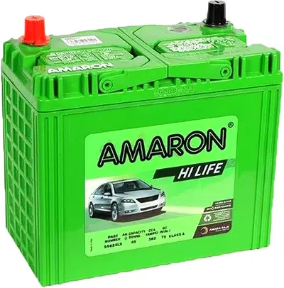 NS60LS Amaron Car Battery New Box Piece | Wholesale  Retail Sale | Best Price UAE