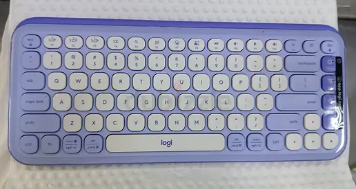 LOGITECH COMBO POP ICON KEYBOARD  MOUSE COMBO LILAC / OFF WHITE