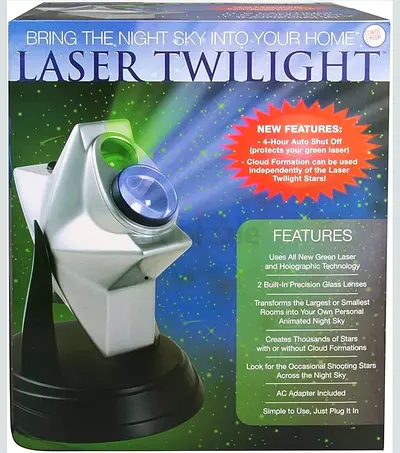 Vintage Laser Twilight Projector - No Box