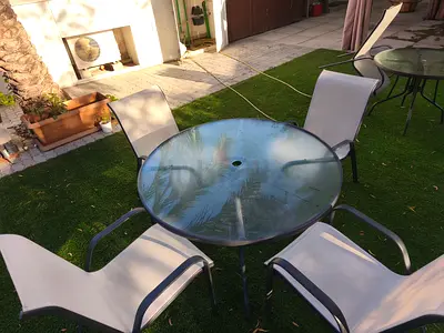 Outdoor Table and 4 chairs