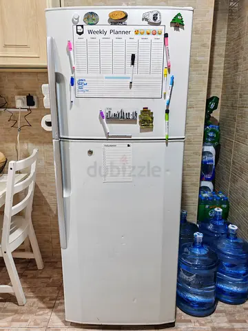 White Hitachi Fridge and freezer