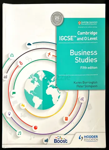 Cambridge IGCSE Business Studies Textbook - Hodder Education