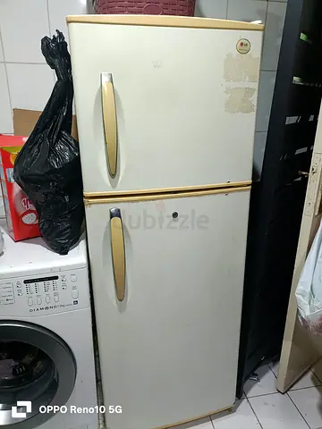 Used LG Double-Door Refrigerator - 2-Door Top Freezer, Working Condition