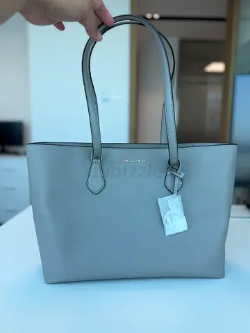 New and Original Michael Kors Large Gray Tote