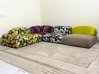 Roche Bobois ANAGRAMME – Iconic Modular Masterpiece in Couture Design