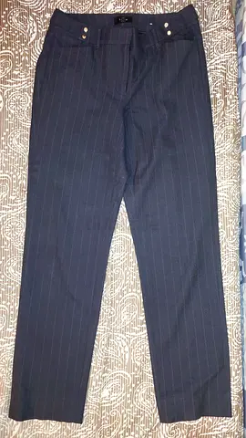 Dark blue women business trousers from USA