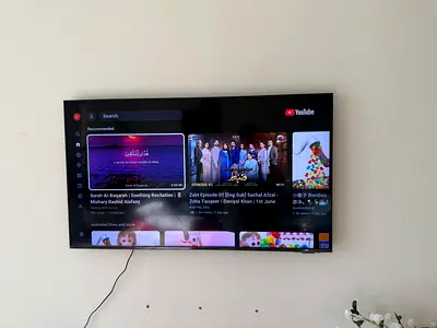 42-50 inch Wall-Mounted LED TV in Good Condition