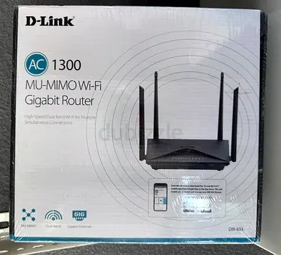 D-Link AC1300 MU-MIMO Gigabit Wi-Fi Router (DIR-853) - Sealed Box