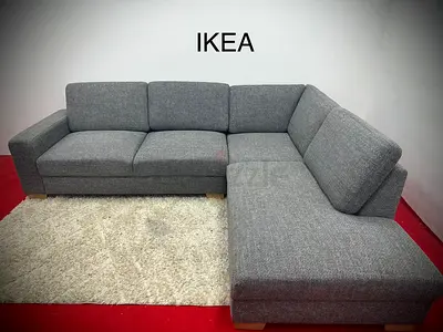 Brand new condition IKEA vimle grey color lshape sofa