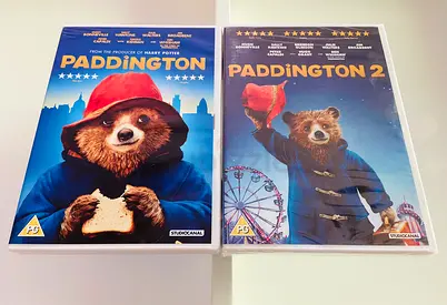2 Paddington Movie DVD’s