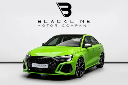 BUY NOW, PAY 2027 | THE BLACKLINE STANDARD | Audi Warranty + Service Contract 2028, GCC, LOW KM