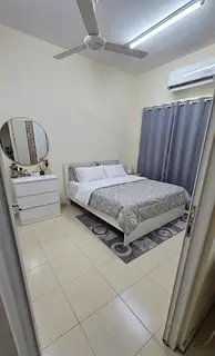 Furnished master bed room with hall for monthly rent
