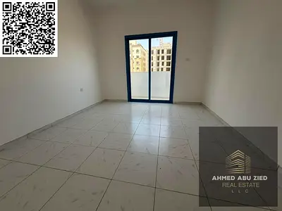 Luxury 1BHK second-tenant apartment in Al Hamidiya 1 with 1 bathroom, open-view balcony, panoramic bedroom view and spacious kitchen. Full maintenance