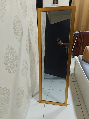 Gold Frame Full Length Standing Mirror