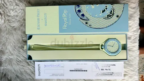 Audemars Piguet x Swatch Royal Pop - Blaue Acht (Blue Lépine) - UNWORN
