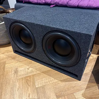 2x12 inch Pioneer Subwoofers + Enclosure
