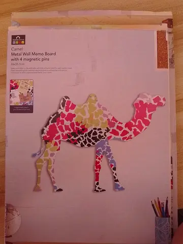 Colorful Camel Wall Memo Board