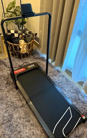 STH-3004N 2-in-1 Walking Pad Treadmill for Home Use, 1–10 km/h, Foldable Rail, 7% Incline, LED Displ