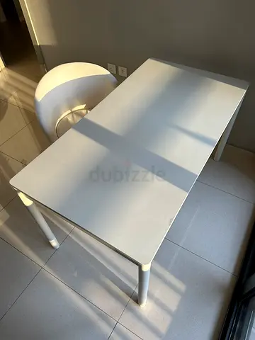 Desk and chair