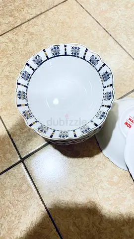 3 plates—15 bowls