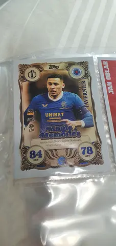 Topps Match Attax Limited Edition Football Card - Signed Look (Collection)