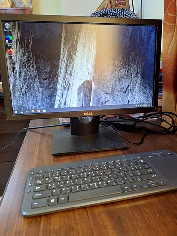 Lenovo i3 Desktop PC with monitor and keyboard | 480GB SSD | Very Fast | Fresh Windows