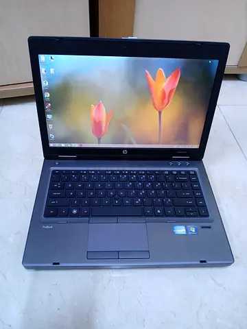 14 inch with good battery ..hp 6460b core i5 2nd generation perfect condition