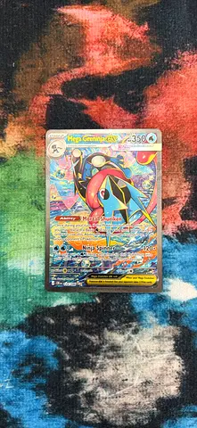 Mega Greninja-EX Pokémon TCG Card - Holo Rare ( Mint, Sleeved)