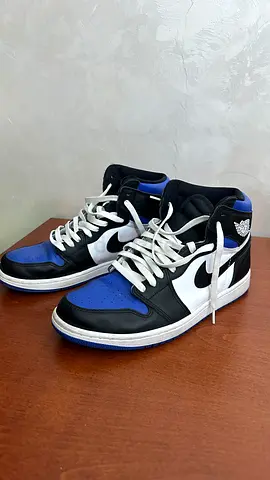 Used Nike Air Jordan 1 High OG Royal Toe - Size 45