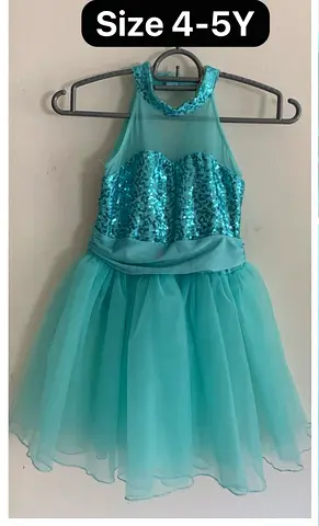 Girl Party Dress 4-5Y